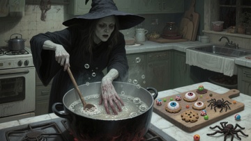 女巫厨房炼制魔法药水