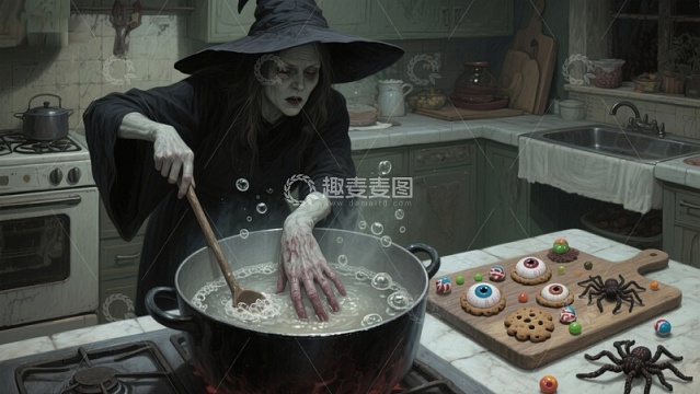 女巫厨房炼制魔法药水