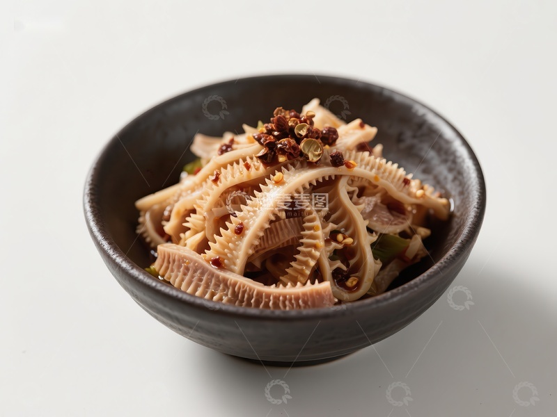 高清大图下载【趣麦麦图】麻辣肚丝，香辣可口的美食