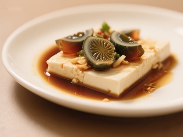豆腐皮蛋拌菜