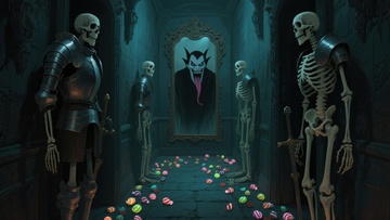 骷髅守卫的神秘走廊