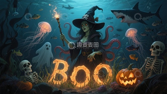 海底万圣节：女巫与幽灵共舞