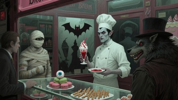 怪诞甜品店：厨师与怪物顾客