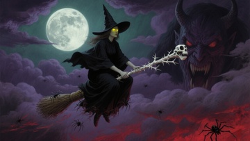 巫师夜行，恶魔窥视