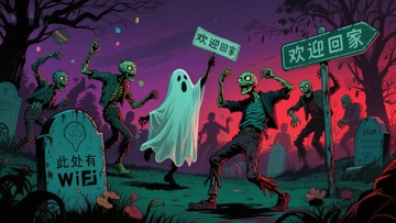 墓地僵尸欢迎回家