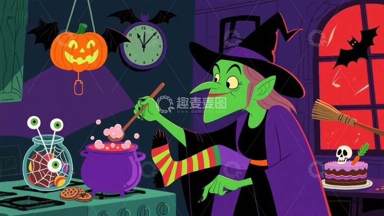 女巫厨房：万圣节魔法之夜