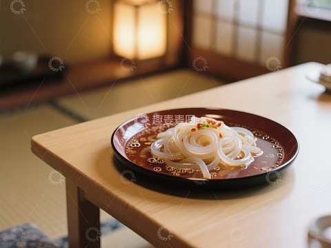 日式料理：盘中精致凉菜