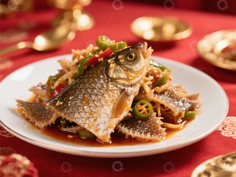 香辣鱼块，美味佳肴