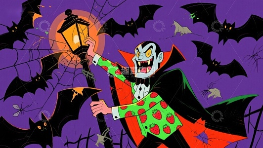 吸血鬼与蝙蝠的万圣夜