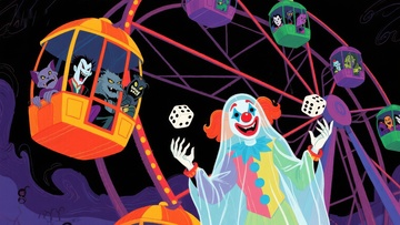 鬼魅游乐园：小丑与怪兽的奇幻夜