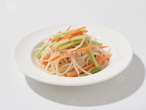 清爽蔬菜拌面
