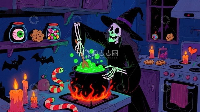 女巫厨房炼制魔法药水