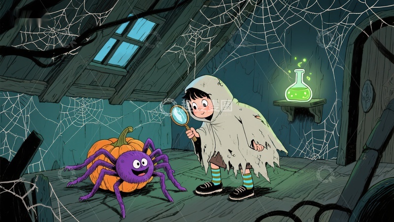 小侦探探索神秘阁楼