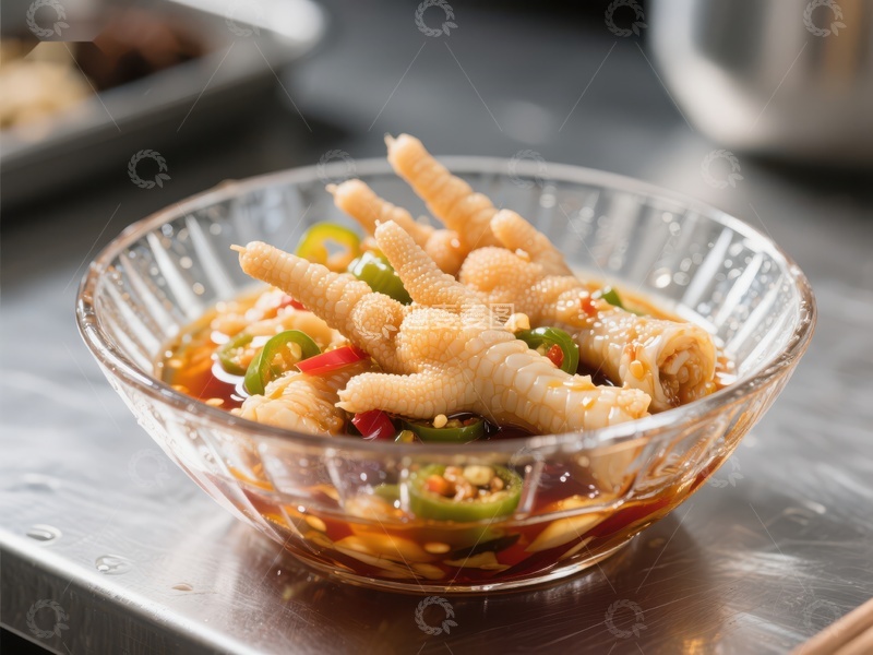 酸辣鸡爪，美味开胃的冷盘佳肴