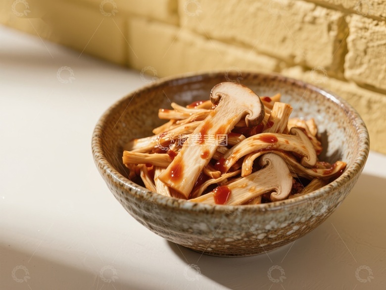 碗中美味烤蘑菇