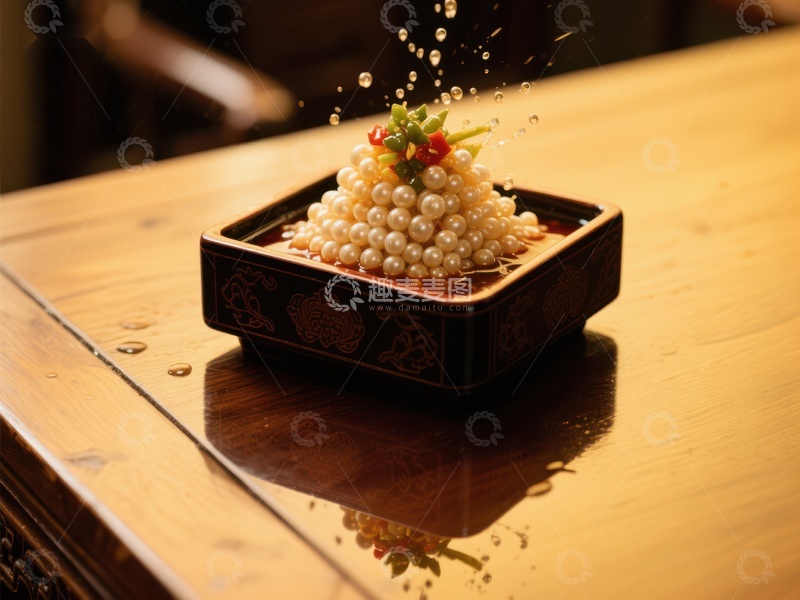 高清大图下载【趣麦麦图】珍珠葡萄艺术摆盘