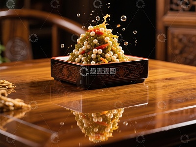 精致果盘中的创意水果拼盘