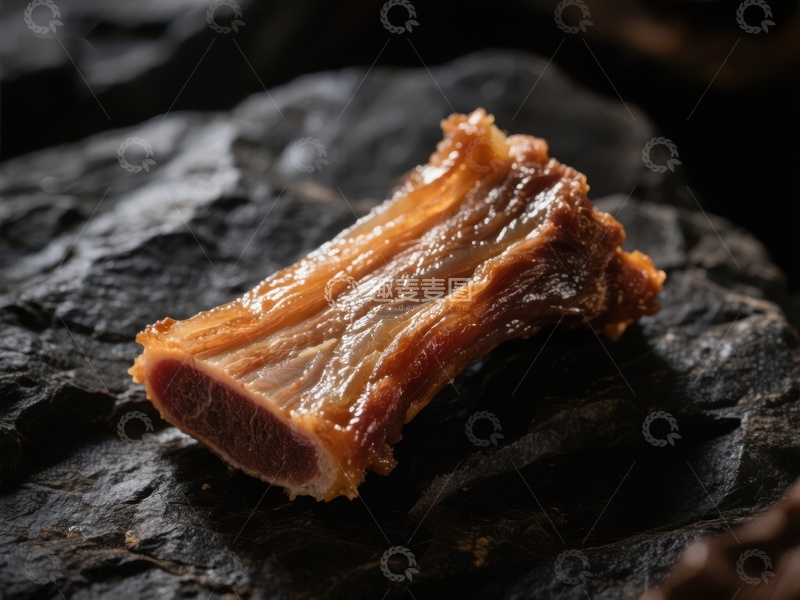 高清大图下载【趣麦麦图】烤制肋骨特写