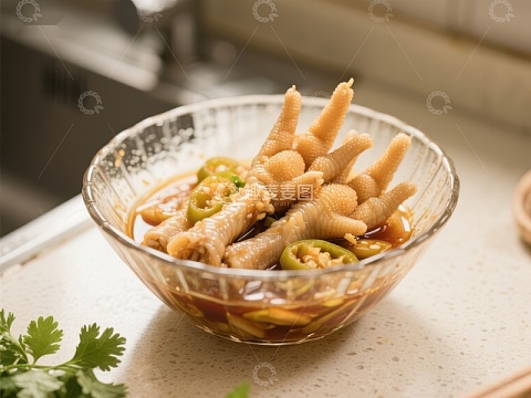 泡椒凤爪，美味可口的家常小吃