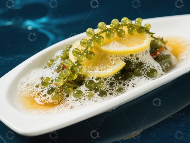 高清大图下载【趣麦麦图】柠檬葡萄泡沫美食