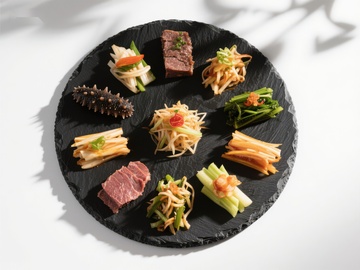 精致日式料理拼盘