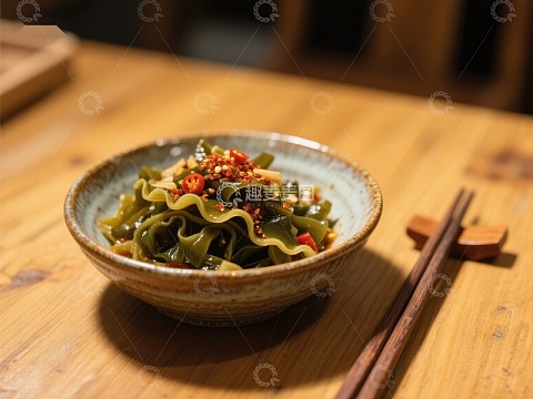 辣味海带拌菜