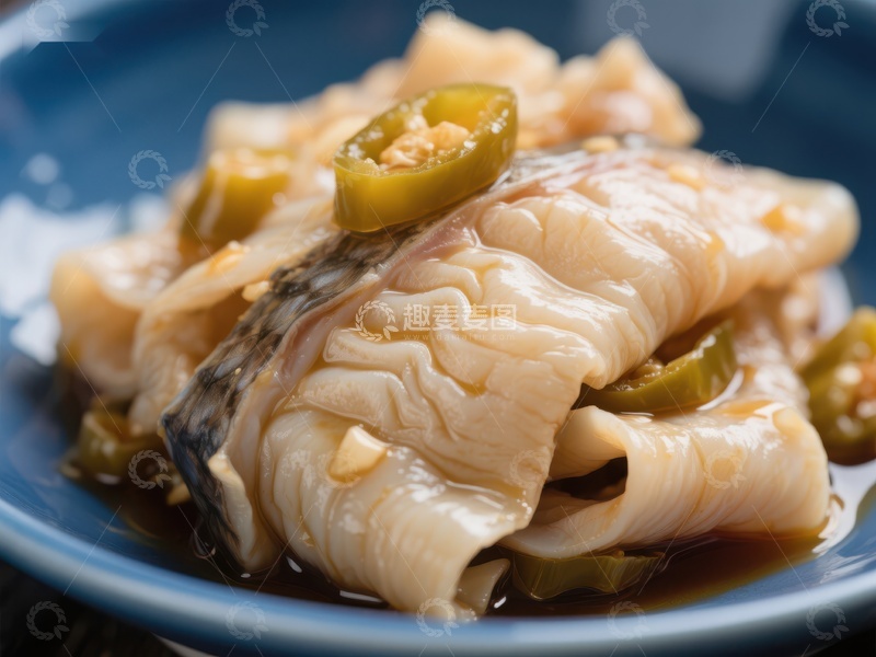 酸辣鱼块，美味佳肴
