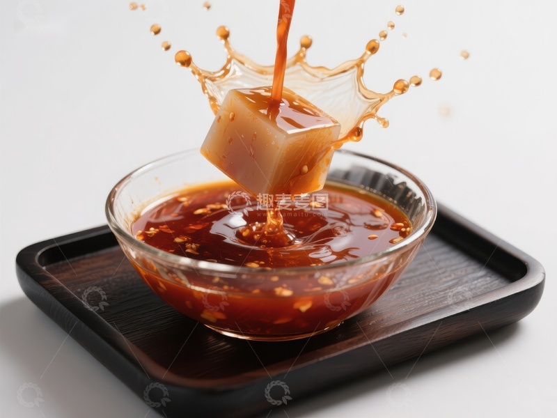 高清大图下载【趣麦麦图】酱汁飞溅，美食瞬间