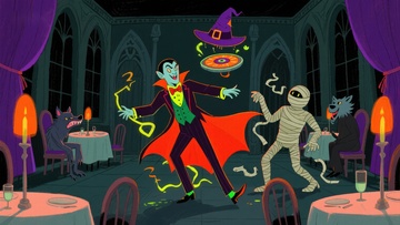 吸血鬼与木乃伊的欢乐派对