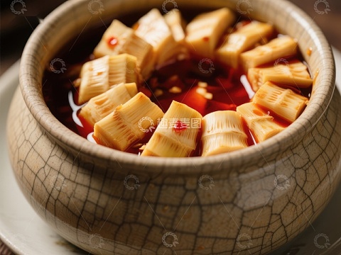 麻辣竹笋碗装美食