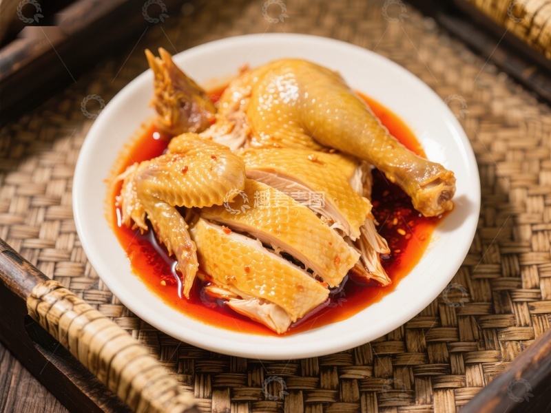 高清大图下载【趣麦麦图】香辣鸡肉，美味佳肴
