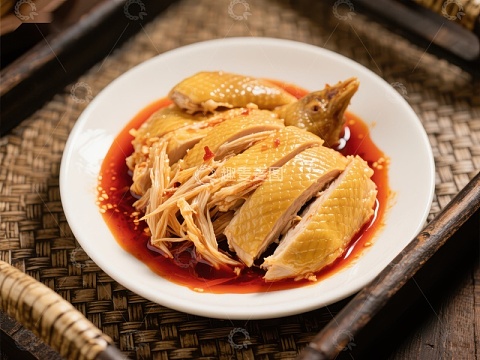 红油鸡块，美味传统佳肴