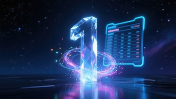 数字一号与科技界面的未来感展示