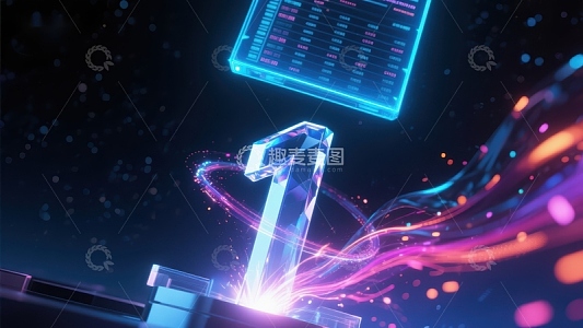 数字光芒：科技未来感视觉艺术