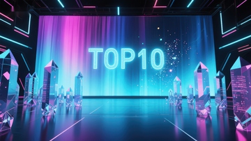 TOP10霓虹灯效水晶舞台