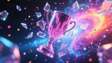 霓虹奖杯与璀璨星河