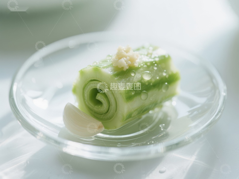 高清大图下载【趣麦麦图】-清新抹茶甜品卷