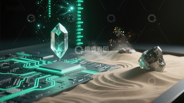 未来科技芯片与晶体的融合