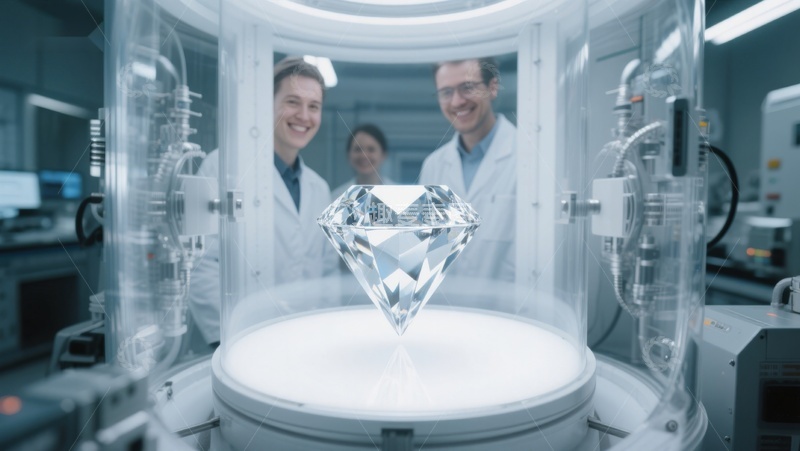 高清大图下载【趣麦麦图】实验室培育钻石展示