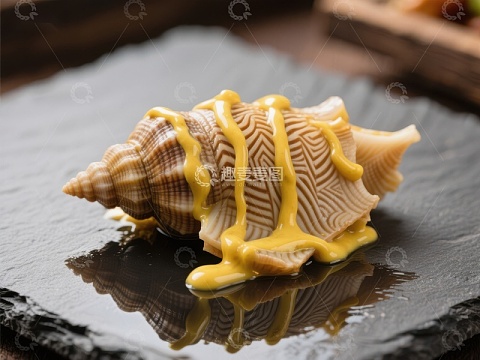 淋酱海螺创意美食