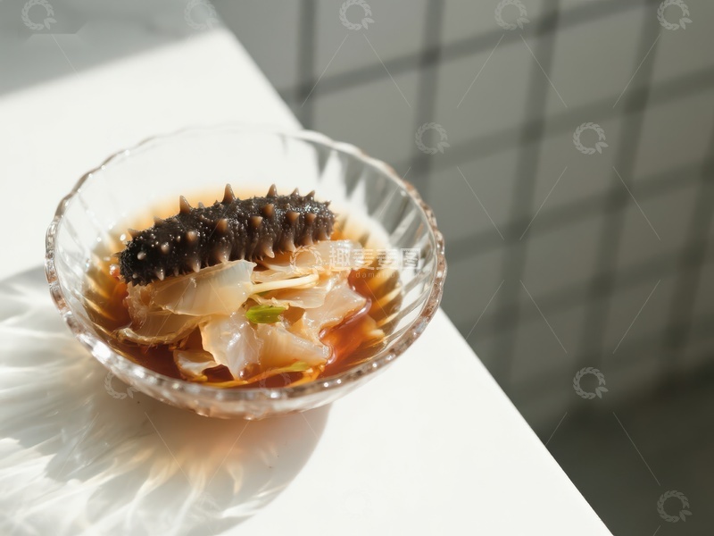 高清大图下载【趣麦麦图】海参拌菜，清新美味
