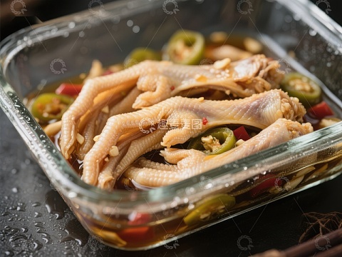 泡椒凤爪，美味腌制佳肴