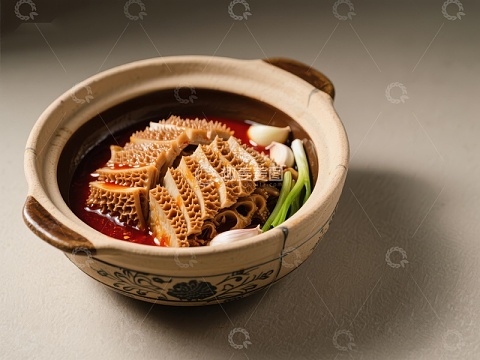 麻辣牛肚砂锅，鲜香诱人