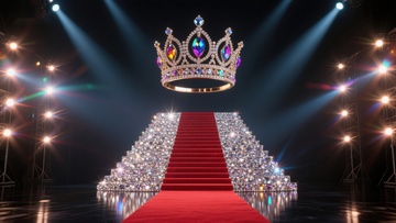 皇冠红毯璀璨舞台