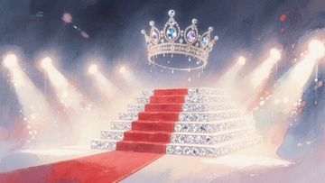 皇冠闪耀，红毯阶梯