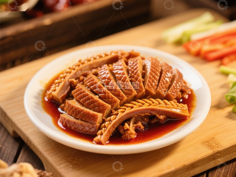 高清大图下载【趣麦麦图】香辣鱿鱼圈美食特写