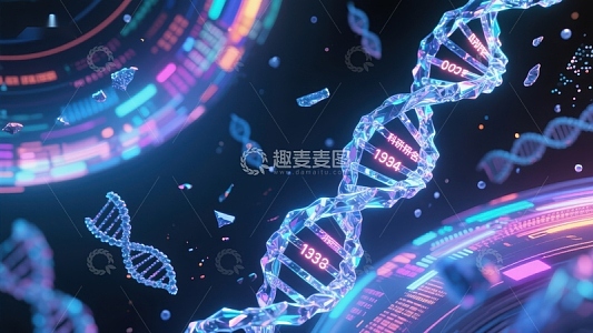 未来科技中的DNA双螺旋结构