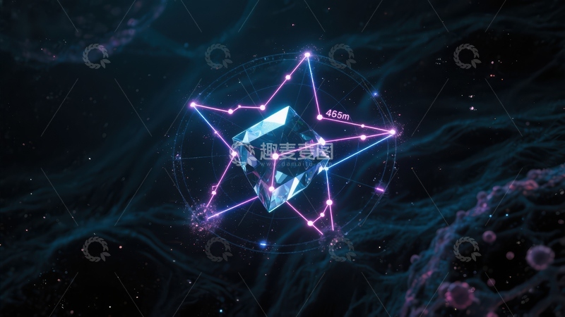 高清大图下载【趣麦麦图】宇宙中的几何晶体结构
