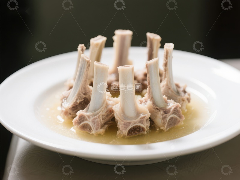 高清大图下载【趣麦麦图】骨髓汤盘中呈现