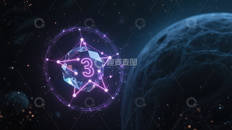 高清大图下载【趣麦麦图】神秘数字三的宇宙象征